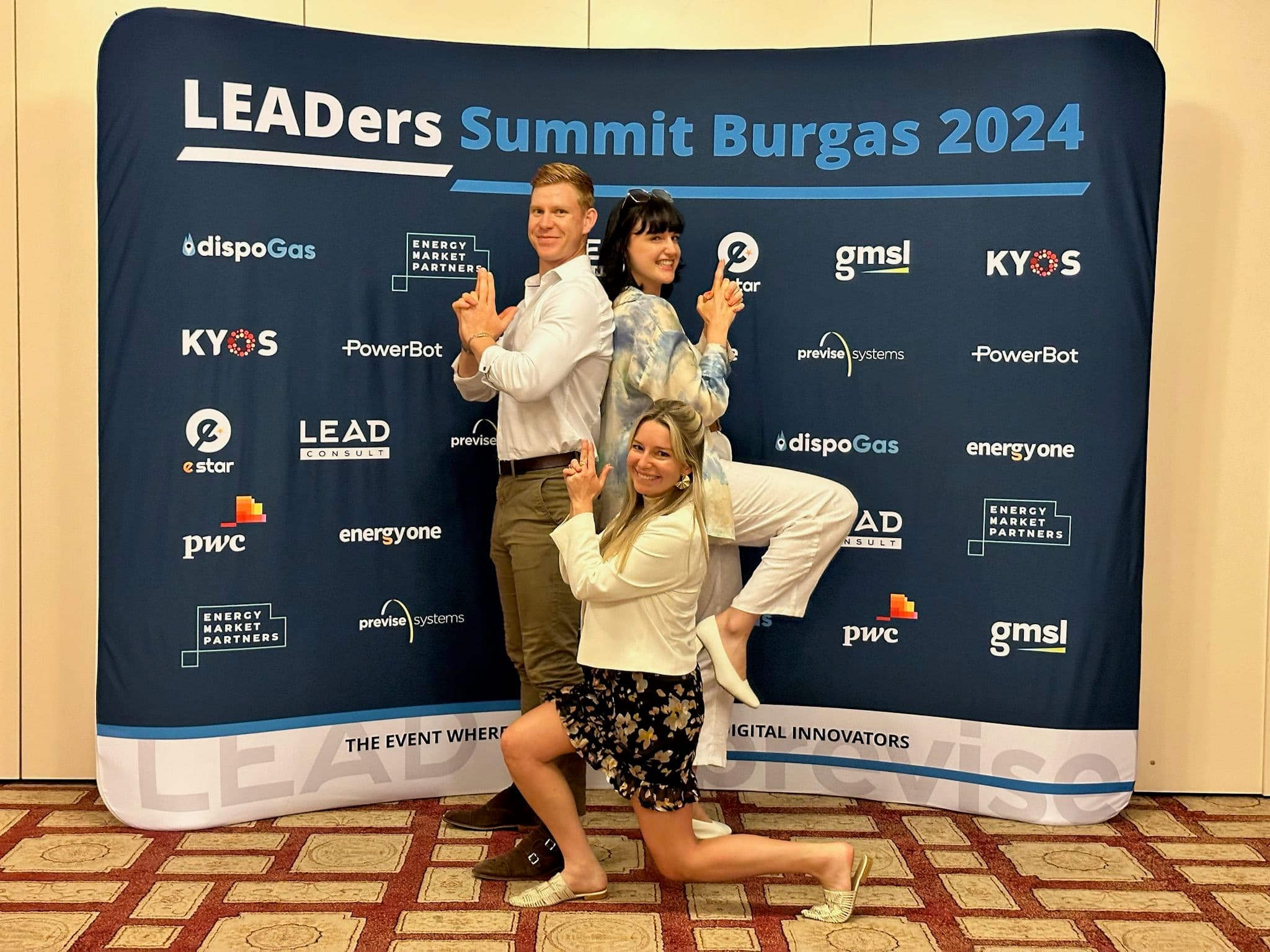 Previse peole at "LEADers Summit Burgas 2024".