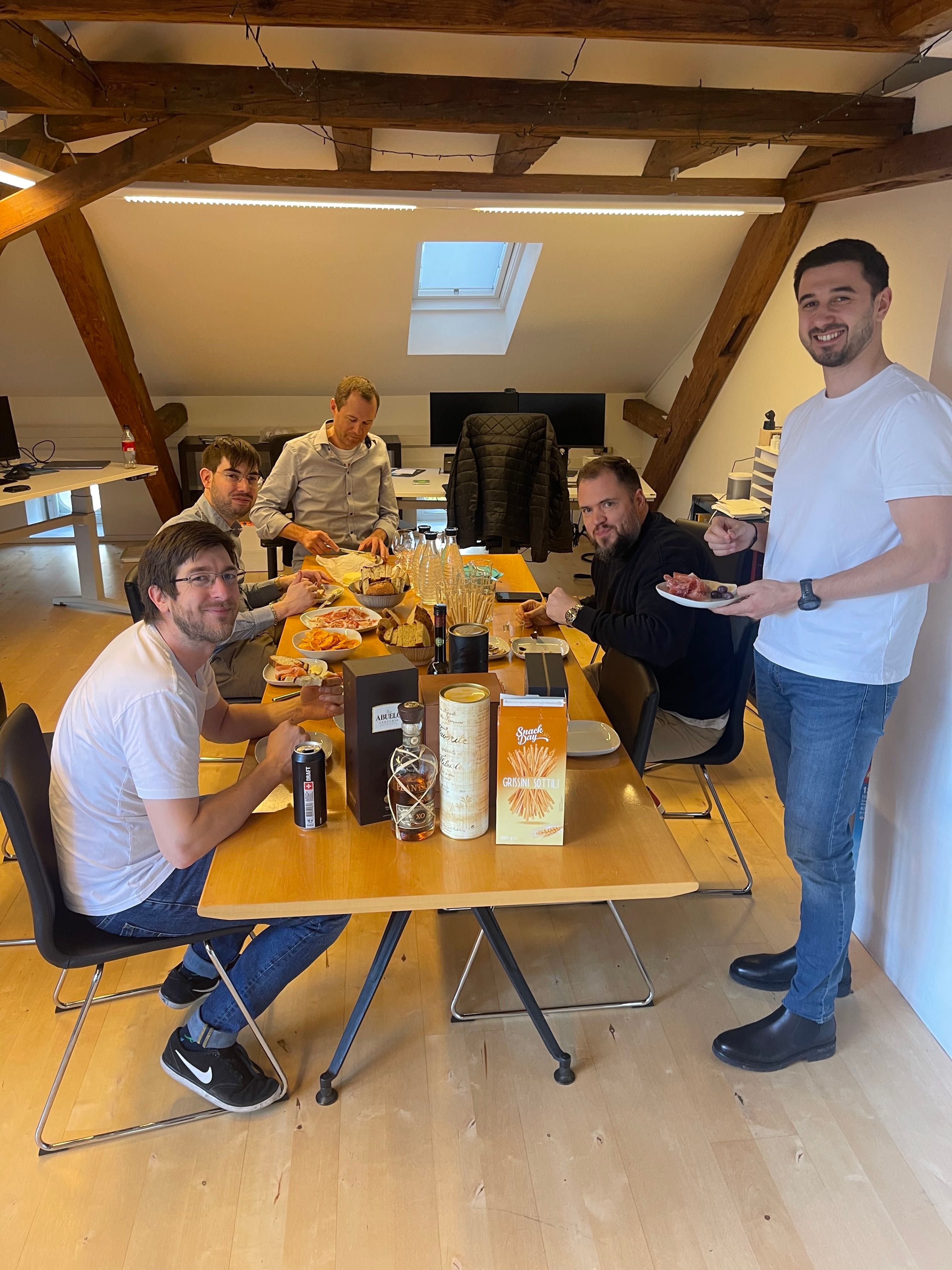 Previse Having Lunch tgt